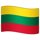 Lithuania Flag on WhatsApp