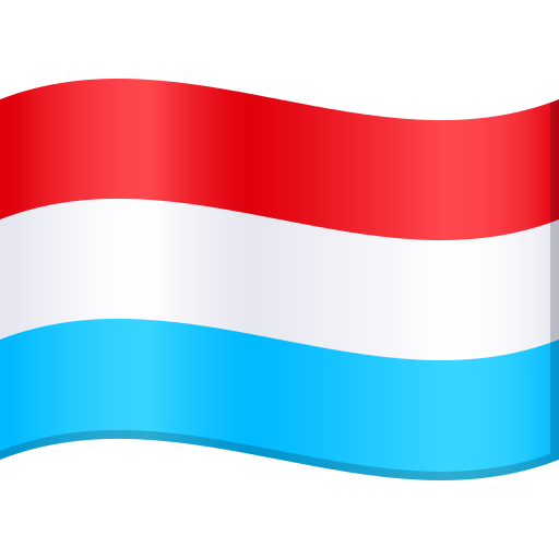 Luxembourg Flag on JoyPixels