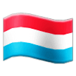 Luxembourg Flag on Samsung