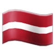 Latvia Flag on Samsung
