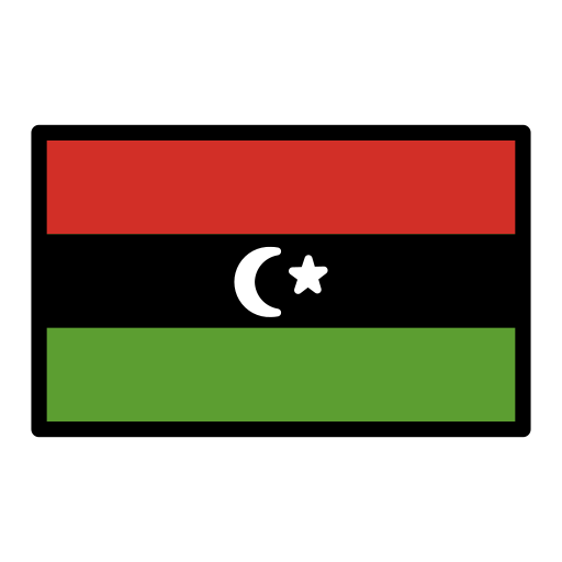 Libya Flag on OpenMoji