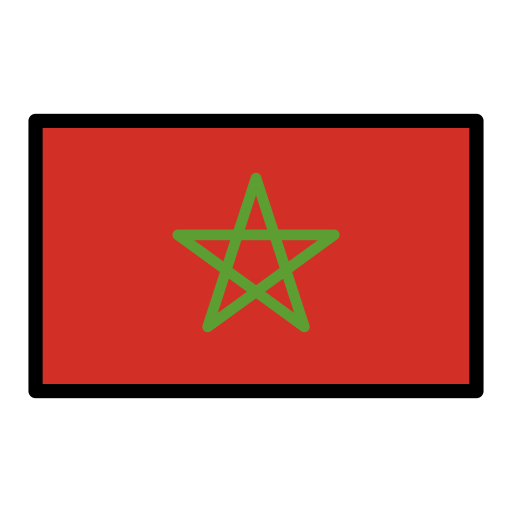 Morocco Flag on OpenMoji