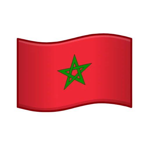 Morocco Flag on Telegram