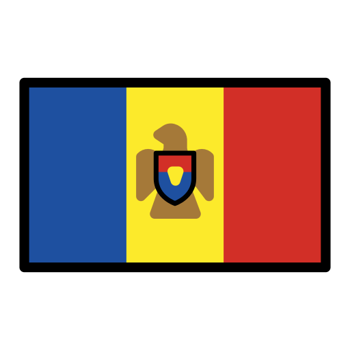 Moldova Flag on OpenMoji