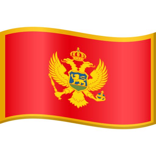Montenegro Flag on JoyPixels