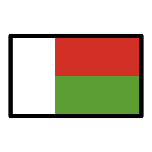 Madagascar Flag on OpenMoji