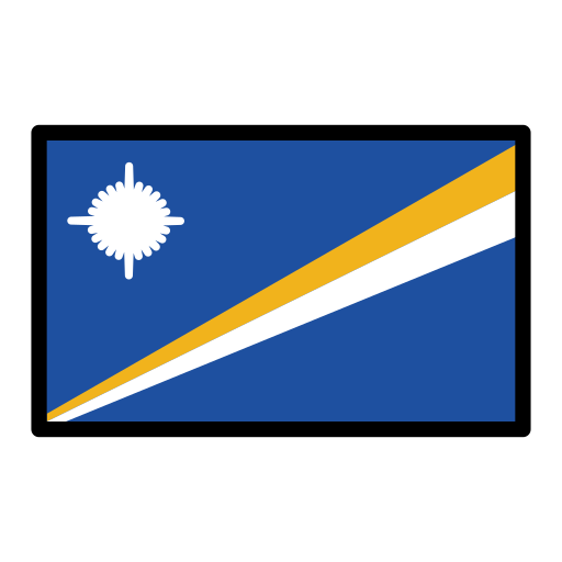 Marshall Islands Flag on OpenMoji