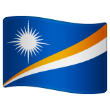 Marshall Islands Flag on WhatsApp