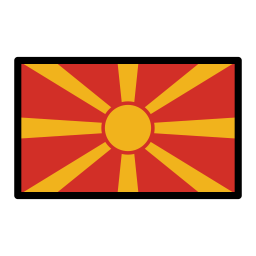 North Macedonia Flag on OpenMoji