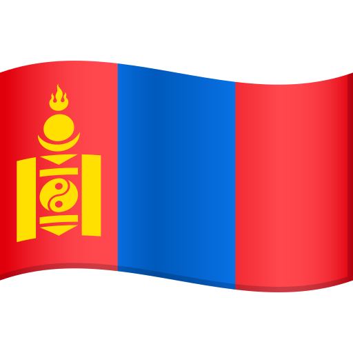 Mongolia Flag on JoyPixels