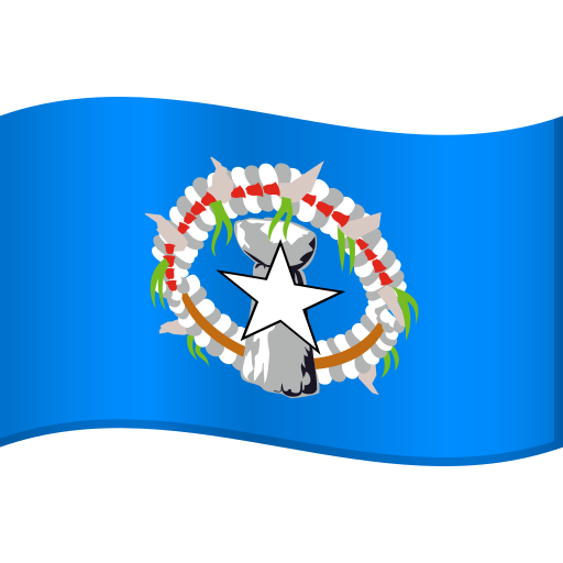 Northern Mariana Islands Flag on JoyPixels