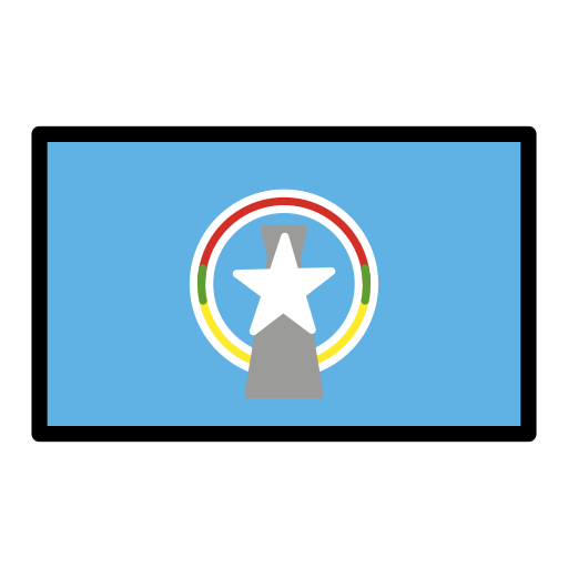 Northern Mariana Islands Flag on OpenMoji
