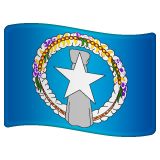 Northern Mariana Islands Flag on WhatsApp