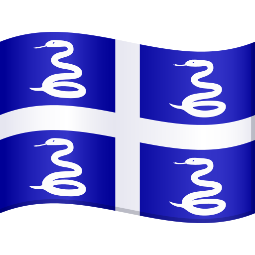 Martinique Flag on JoyPixels