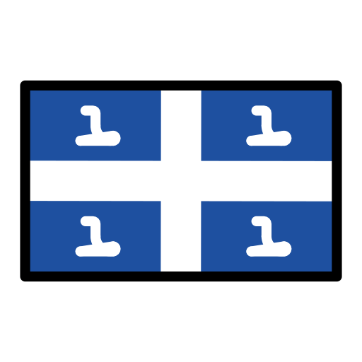 Martinique Flag on OpenMoji