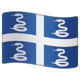 Martinique Flag on WhatsApp