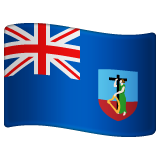 Montserrat Flag on WhatsApp