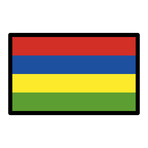 Mauritius Flag on OpenMoji