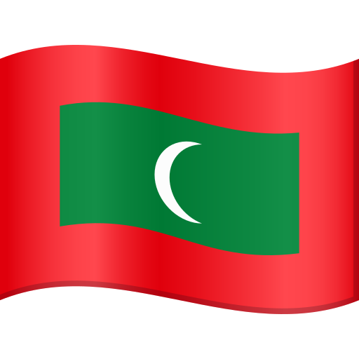 Maldives Flag on JoyPixels