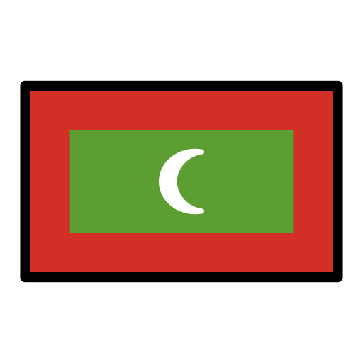 Maldives Flag on OpenMoji
