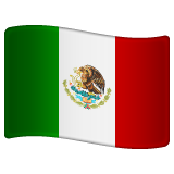 Mexico Flag on WhatsApp