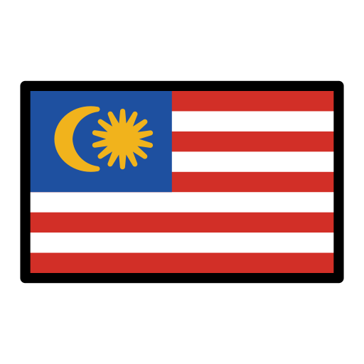 Malaysia Flag on OpenMoji