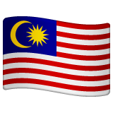 Malaysia Flag on WhatsApp
