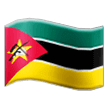 Mozambique Flag on Samsung