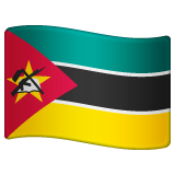 Mozambique Flag on WhatsApp