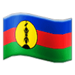 New Caledonia Flag on Samsung