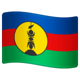 New Caledonia Flag on WhatsApp