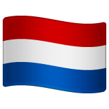 Netherlands Flag on WhatsApp