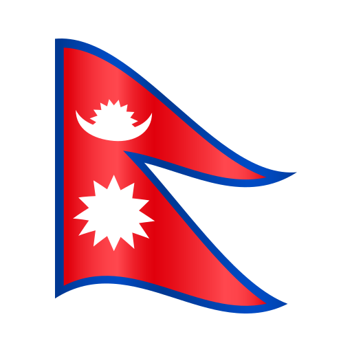 Nepal Flag on JoyPixels