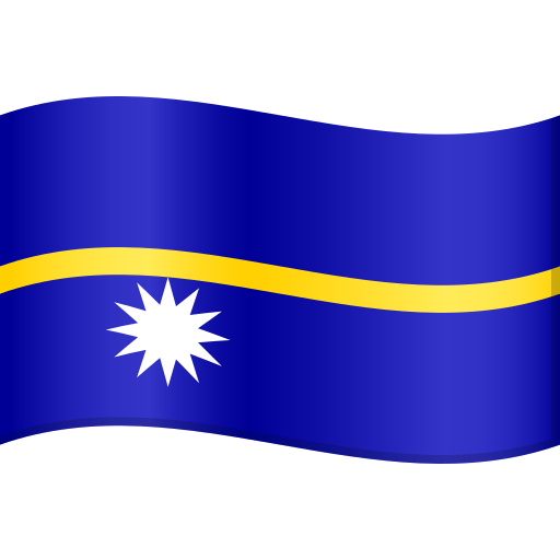 Nauru Flag on JoyPixels