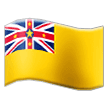 Niue Flag on Samsung