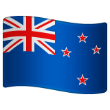New Zealand Flag on WhatsApp