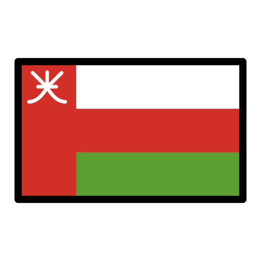Oman Flag on OpenMoji