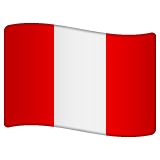 Peru Flag on WhatsApp