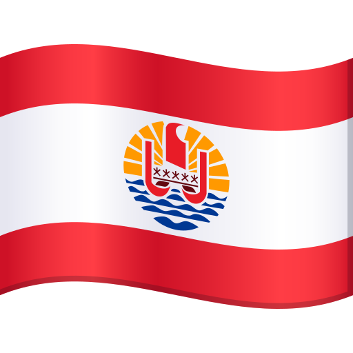 French Polynesia Flag on JoyPixels