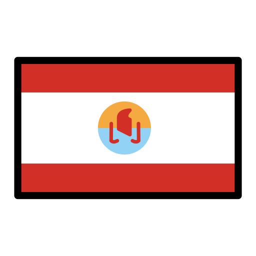 French Polynesia Flag on OpenMoji
