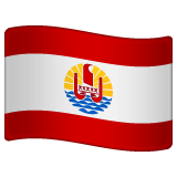 French Polynesia Flag on WhatsApp