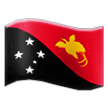 Papua New Guinea Flag on Samsung