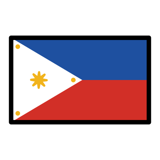Philippines Flag on OpenMoji