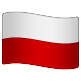 Poland Flag on WhatsApp