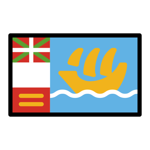 St. Pierre & Miquelon Flag on OpenMoji