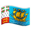 St. Pierre & Miquelon Flag on Samsung