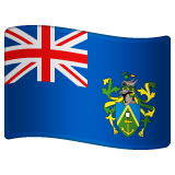 Pitcairn Islands Flag on WhatsApp