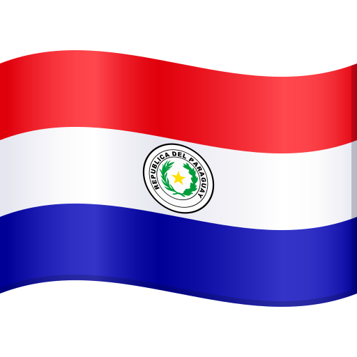 Paraguay Flag on JoyPixels