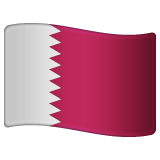 Qatar Flag on WhatsApp