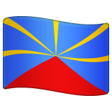 Réunion Flag on WhatsApp